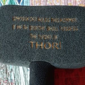 Thor stuffed Hammer